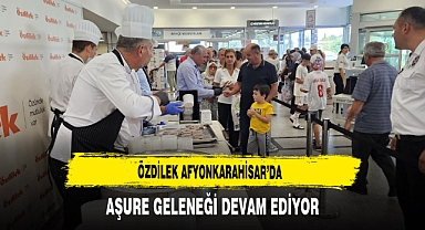 Özdilek Afyonkarahisar’da Aşure Geleneği Devam Ediyor