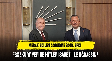 Özgür Özel - Ümit Özdağ görüşmesi sona erdi