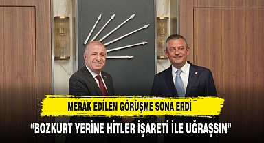 Özgür Özel - Ümit Özdağ görüşmesi sona erdi