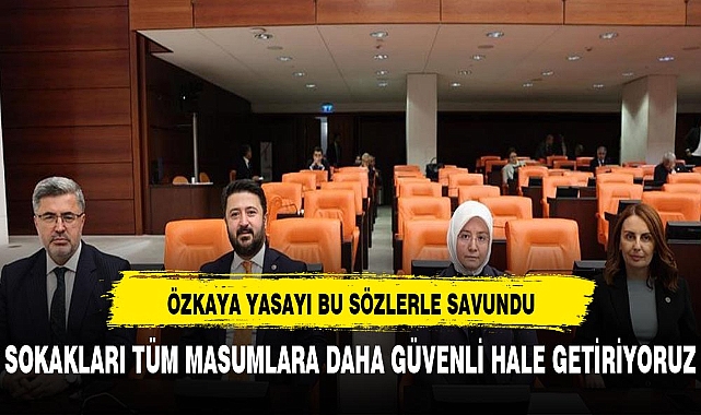 ÖZKAYA 28. DÖNEMİN 2. YASAMA YILI SON OTURUMANA KATILDI