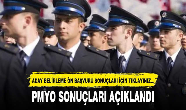 PMYO SONUÇLARI AÇIKLANDI