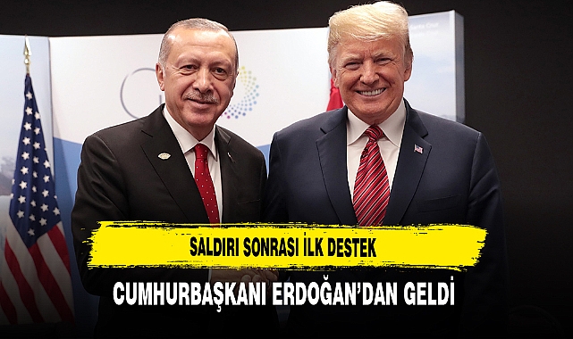 Saldırı Sonrası İlk Destek Cumhurbaşkanı Erdoğan'dan Geldi