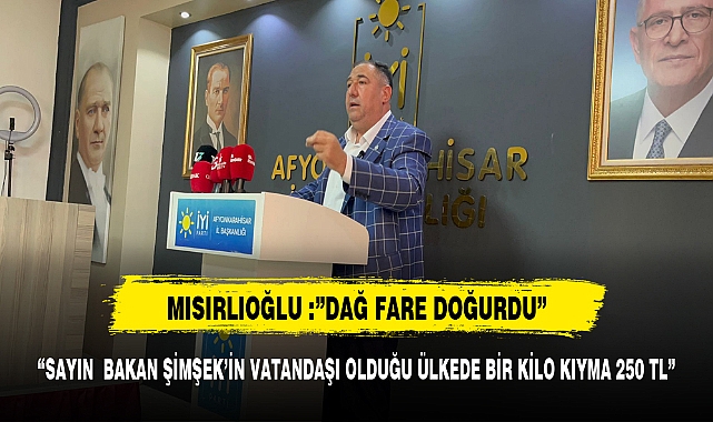 “SAYIN  BAKAN ŞİMŞEK’İN VATANDAŞI OLDUĞU ÜLKEDE BİR KİLO KIYMA 250 TL”
