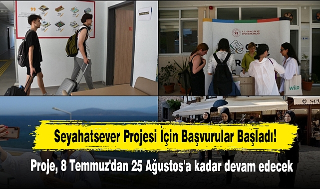 Seyahatsever Projesi İçin Başvurular Başladı!