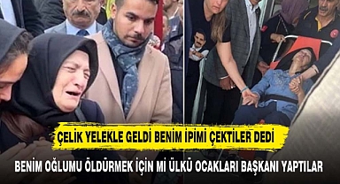 Sinan Ateş'in annesi mahkemede fenalaştı!