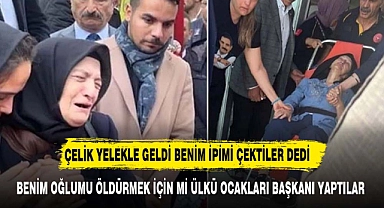 Sinan Ateş'in annesi mahkemede fenalaştı!  "anne benim ipimi çektiler dedi."