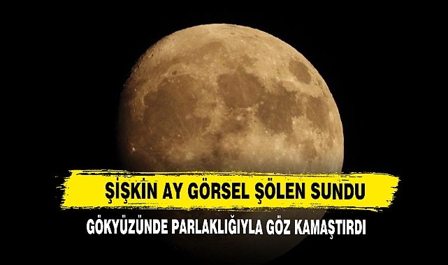 ŞİŞKİN AY GÖRSEL ŞÖLEN SUNDU