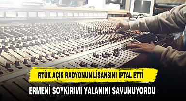 SOYKIRIM YALANINA RTÜK'TEN YANIT GECİKMEDİ