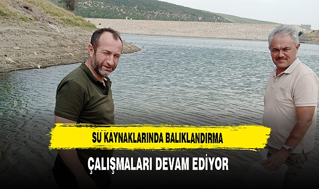 Su Kaynaklarında Balıklandırma Çalışmaları Devam Ediyor