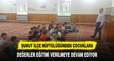 Şuhut İlçe Müftülüğü'nden