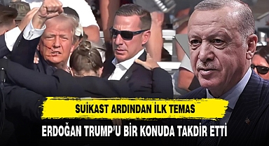 Suikast girişiminin ardından ilk temas! Erdoğan Trump'ı bir konuda özellikle takdir etti