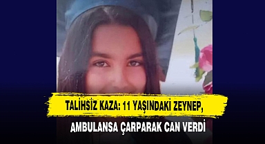 Talihsiz Kaza: 11 Yaşındaki Zeynep Ambulansa Çarparak Can Verdi