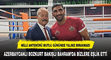 TAYTAK MİLLİ ANTRENÖRÜ MUTLU GÜNÜNDE YALNIZ BIRAKMADI