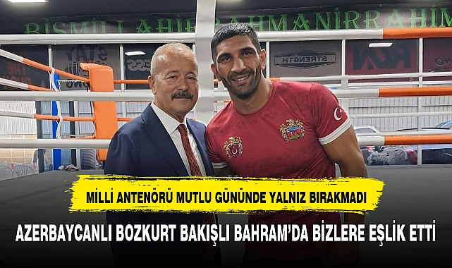 TAYTAK MİLLİ ANTRENÖRÜ MUTLU GÜNÜNDE YALNIZ BIRAKMADI