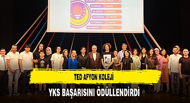 TED Afyon Koleji YKS Başarısını Ödüllendirdi
