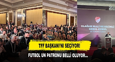 TFF Başkanı'nı Seçiyor!
