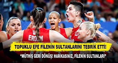 Topuklu Efe Filenin Sultanlarını Tebrik Etti!