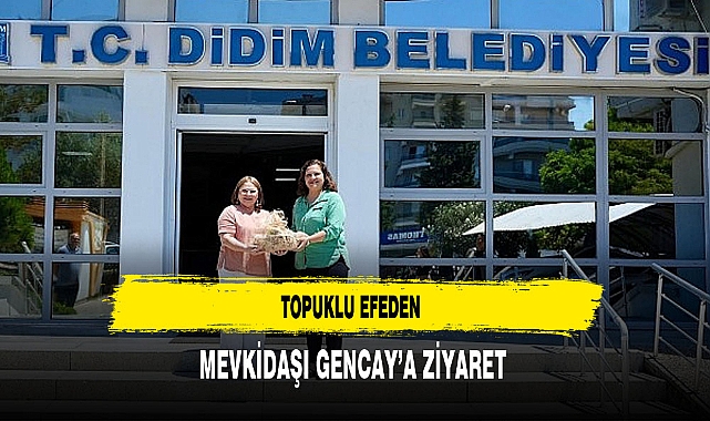 Topuklu Efeden Mevkidaşı Gencay’a Ziyaret