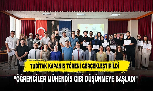 TÜBİTAK Projesi Kapanış Paneli Gerçekleştirildi