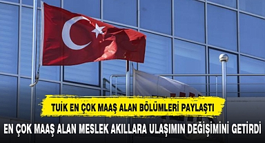 TUİK AÇIKLADI EN YÜKSEK MAAŞI ONLAR ALIYOR BU BÖLÜMÜ SEÇİN
