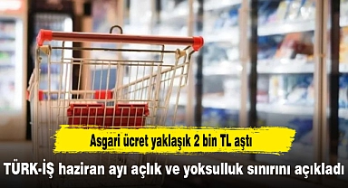 TÜRK-İŞ haziran ayı açlık ve yoksulluk sınırını açıkladı (Açlık ve yoksulluk sınırı ne kadar?)