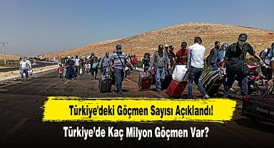 Türkiye'deki Göçmen Sayısı Açıklandı! Türkiye’de Kaç Milyon Göçmen Var?