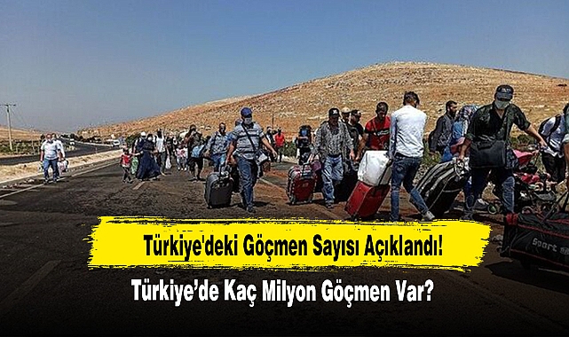 Türkiye'deki Göçmen Sayısı Açıklandı! Türkiye’de Kaç Milyon Göçmen Var?