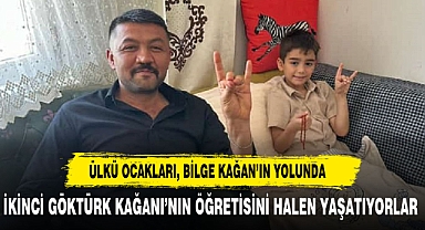 “ TÜRKLÜK VE VATAN BİLİNCİNİ GENÇ NESİLLERE AŞILIYORLAR”