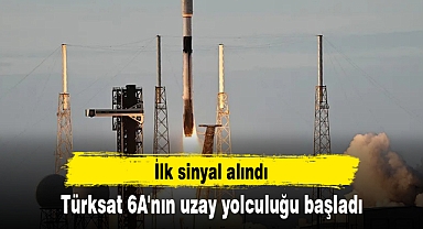 Türksat 6A'nın uzay yolculuğu başladı: İlk sinyal alındı