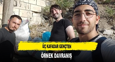Üç Kafadar Gençten Örnek Davranış