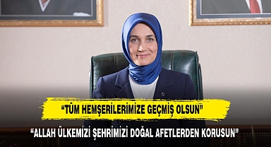 VALİ YİĞİTBAŞI:"ALLAH ÜLKEMİZİ ŞEHRİMİZİ DOĞAL AFETLERDEN KORUSUN"