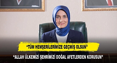VALİ YİĞİTBAŞI:"ALLAH ÜLKEMİZİ ŞEHRİMİZİ DOĞAL AFETLERDEN KORUSUN"