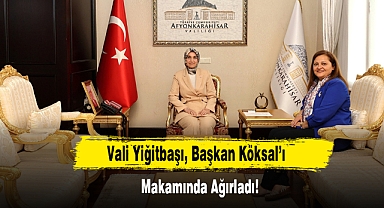 Vali Yiğitbaşı, Başkan Köksal’ı Makamında Ağırladı!