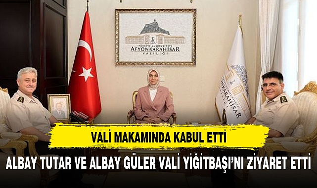 VALİ YİĞİTBAŞI , BÖLGE BAŞKANLARINI MAKAMINDA KABUL ETTİ