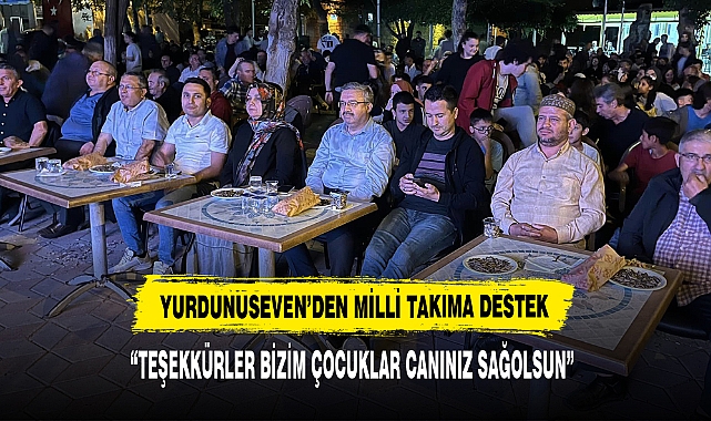 Yurdunuseven'den Milli Takıma Destek
