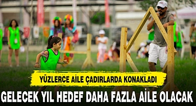 YÜZLERCE AİLE ÇADIRLARDA KONAKLADI