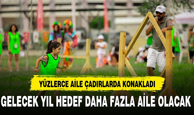 YÜZLERCE AİLE ÇADIRLARDA KONAKLADI