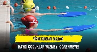 Yüzme Kursları Başlıyor Haydi Çocuklar Yüzmeyi Öğrenmeye!