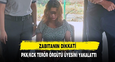 Zabıtanın Dikkati PKK/KCK Terör Örgütü Üyesini Yakalattı