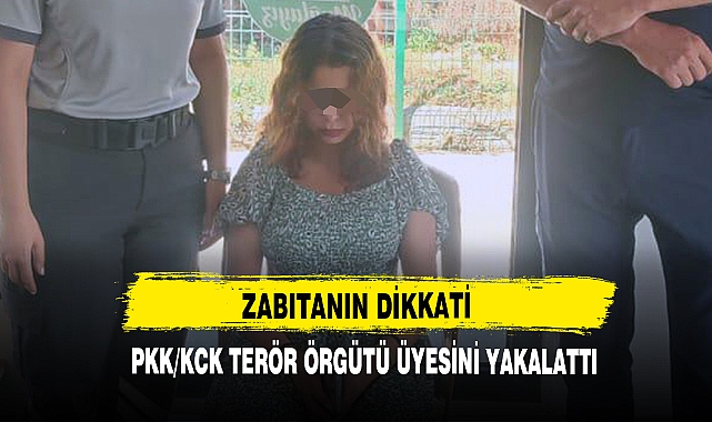 Zabıtanın Dikkati PKK/KCK Terör Örgütü Üyesini Yakalattı