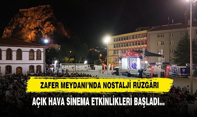 Zafer Meydanı’nda Nostalji Rüzgârı!