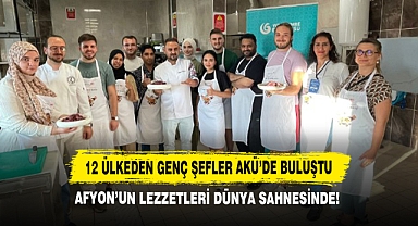 12 Ülkeden Genç Şefler AKÜ’de Buluştu