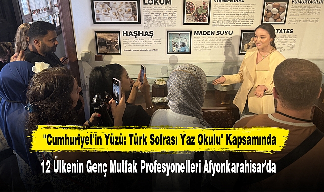 12 Ülkenin Genç Mutfak Profesyonelleri Afyonkarahisar'da