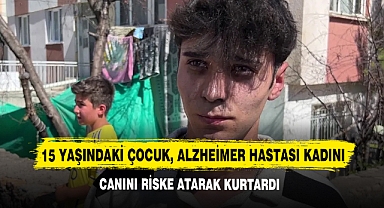 15 Yaşındaki Çocuk, Alzheimer Hastası Kadını Canını Riske Atarak Kurtardı