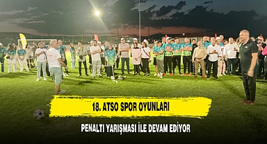 18. ATSO Spor Oyunları Penaltı Yarışması İle Devam Ediyor