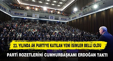 23. Yılında AK Parti'ye Katılan Yeni İsimler Belli Oldu