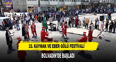 33. Kaymak Ve Eber Gölü Festivali Bolvadin’de Başladı