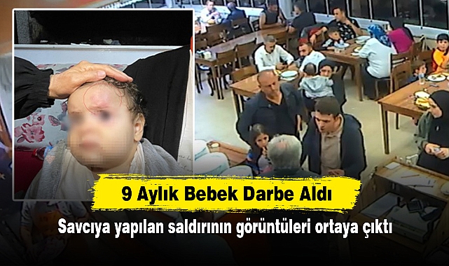 9 Aylık Bebek Darbe Aldı! Savcıya yapılan saldırının görüntüleri ortaya çıktı