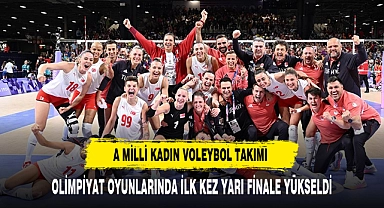 A Milli Kadın Voleybol Takımı Olimpiyat Oyunlarında İlk Kez Yarı Finale Yükseldi