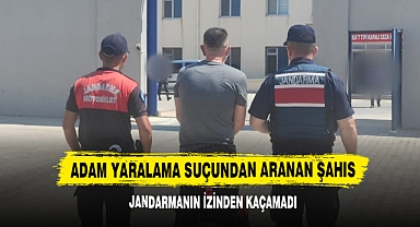 Adam Yaralama Suçundan Aranan Şahıs Jandarmanın İzinden Kaçamadı